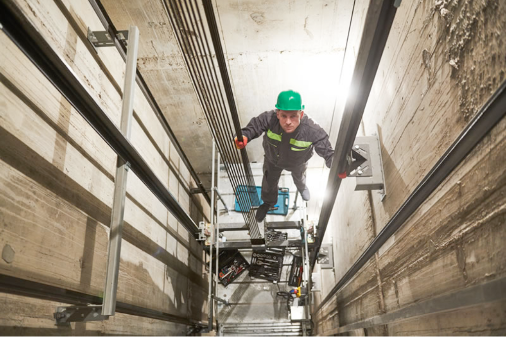 Repairing of elevators